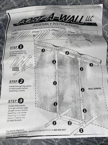 Port-a-wall Wall Screen