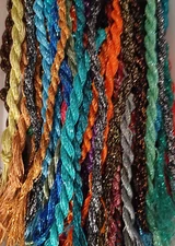 Renaissance Design Threads, Needle point, Cross Stitch, Sparkly skeins You Pick.
