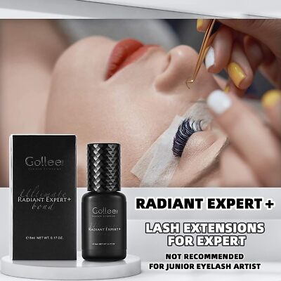 Gollee Eyelash Glue 8 Weeks Long Lasting 0.5s Fast Dry Waterproof Professional
