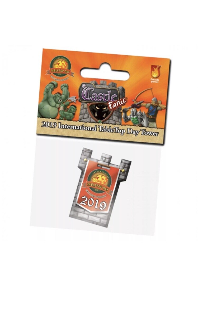 NEW PROMO Castle Panic 2019 International TableTop Day Tower ITTD