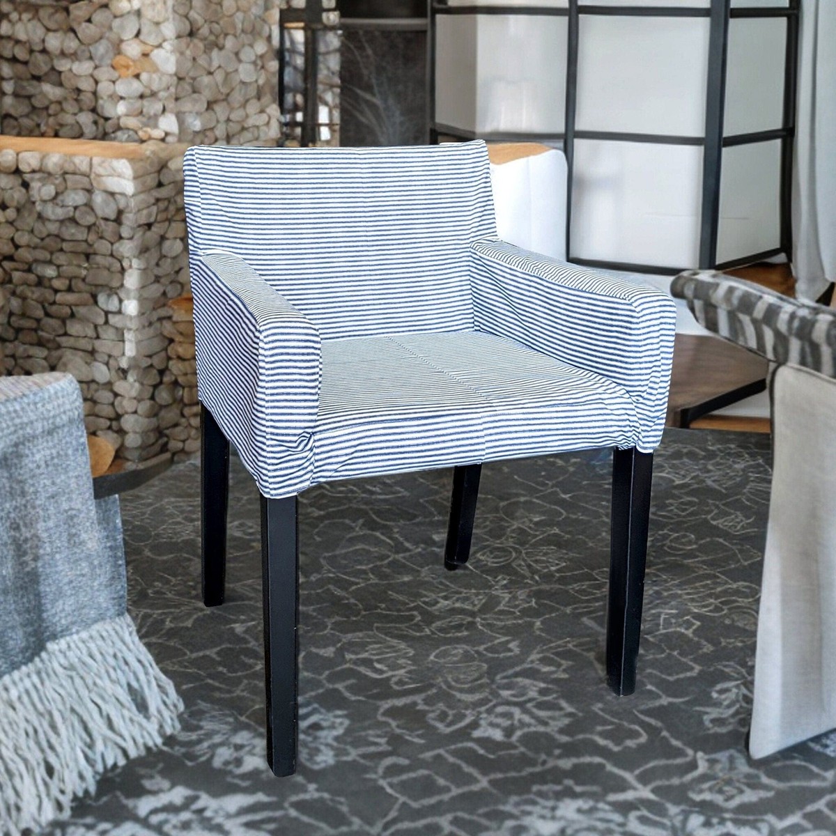 Dining Chair Ikea Nils Stool Standing Support, NILSERIK, Beige IKEA