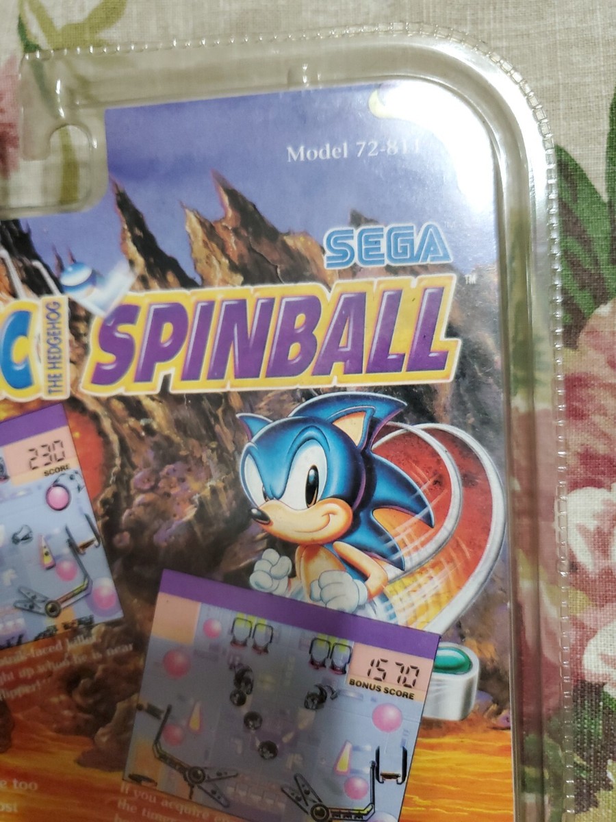 Sonic Spinball Tiger Jeu Électronique Neuf sous blister rigide