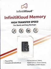 InfinitiKloud Memory 64 GB HIGH TRANSFER SPEED For Quick and Easy Backups