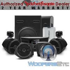 Pmx-3 Upgrade Rockford Fosgate Yxz-stage4 Audio Upgrade Kit For Yamaha Yxz New