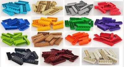 Lego Stein 2x6 verschiedene Farben, 10 Stück, 2456