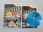 Nintendo Wii Game M&M's Kart Racing With Manual Tested Free Fast Shipping