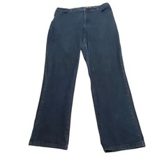 Lee 1889 Relaxed fit Tapered leg women's size 8 P Black denim jeans