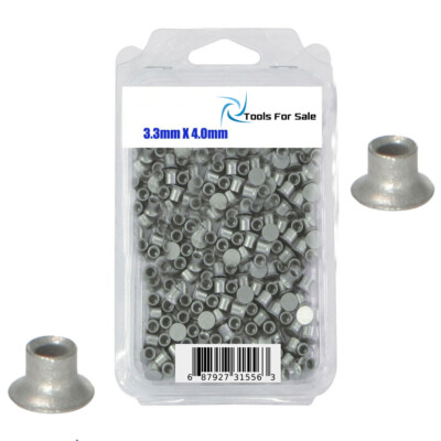 Self Piercing Rivets 3mm x 4mm (200/Box) Aluminum Collision Repair SPR 