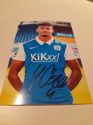 Signiertes Foto Yannick Osee SV Meppen NEU 