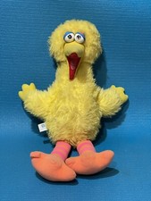 Vintage 1986 Playskool Sesame Street Talking Big Bird Plush Pull-String 22" Tall