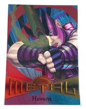Hawkeye 22 Marvel Metal Holo Card 1995