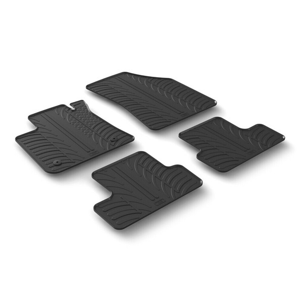 Set FußMatten Nach Maß Aus Gummi FüR Renault Megane IV Ab 2016-image