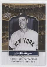 2008 Upper Deck Yankee Stadium Legacy Joe DiMaggio #YSL1513 HOF 0j6