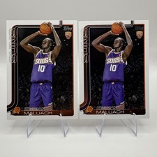 2025-26 Topps Basketball Khaman Maluach Rookie RC Lot Of 2 #210 Suns