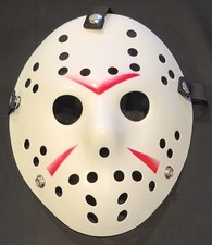 HORROR MOVIE MASK - Jason Voorhees Dark Hockey Halloween Mask Friday the 13th