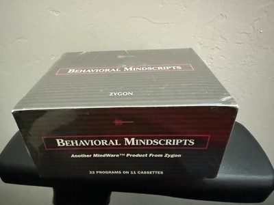 MindWare Behavior Mindscripts Cassette Tapes Positive Self Help Supermind NEW