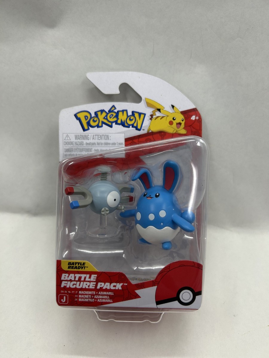Pokemon Magnemite + Azumarill Battle Figure Pack Jazwares | eBay