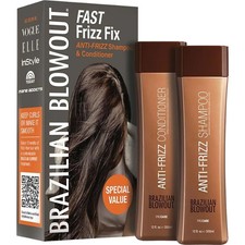 Brazilian Blowout Anti-Frizz Shampoo Conditioner Duo Kit 12 oz / 350 ml