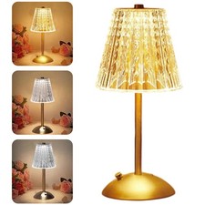 Rechargeable Cordless Lamp Table Lamp LED Dimmable Lamp Night Light Decor 1pc