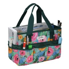 Craft Organizer Tote 18 Pockets Art Caddy 600D WaterResistant Storage Bag