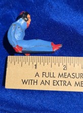 Barclay - Woman On Sled - Lead Figure - Original Paint - No Sled