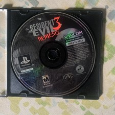 Resident Evil 3: Nemesis PS1 (Sony PlayStation 1, 1999) Game Disc ONLY Tested