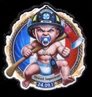 POMPIERS / BATAILLON DES MARINS POMPIERS DE LA MARINE FORMATION - TISSU