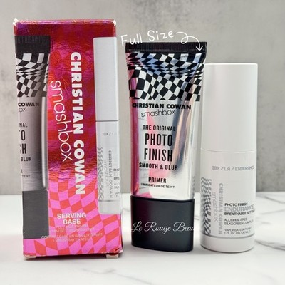 Smashbox Set - Photo Finish Foundation Primer 1oz & Endurance Setting Spray 1oz