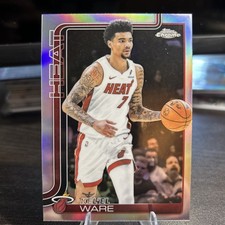 Topps Chrome 2025- 2026 Kelel Ware Refractor Heat 