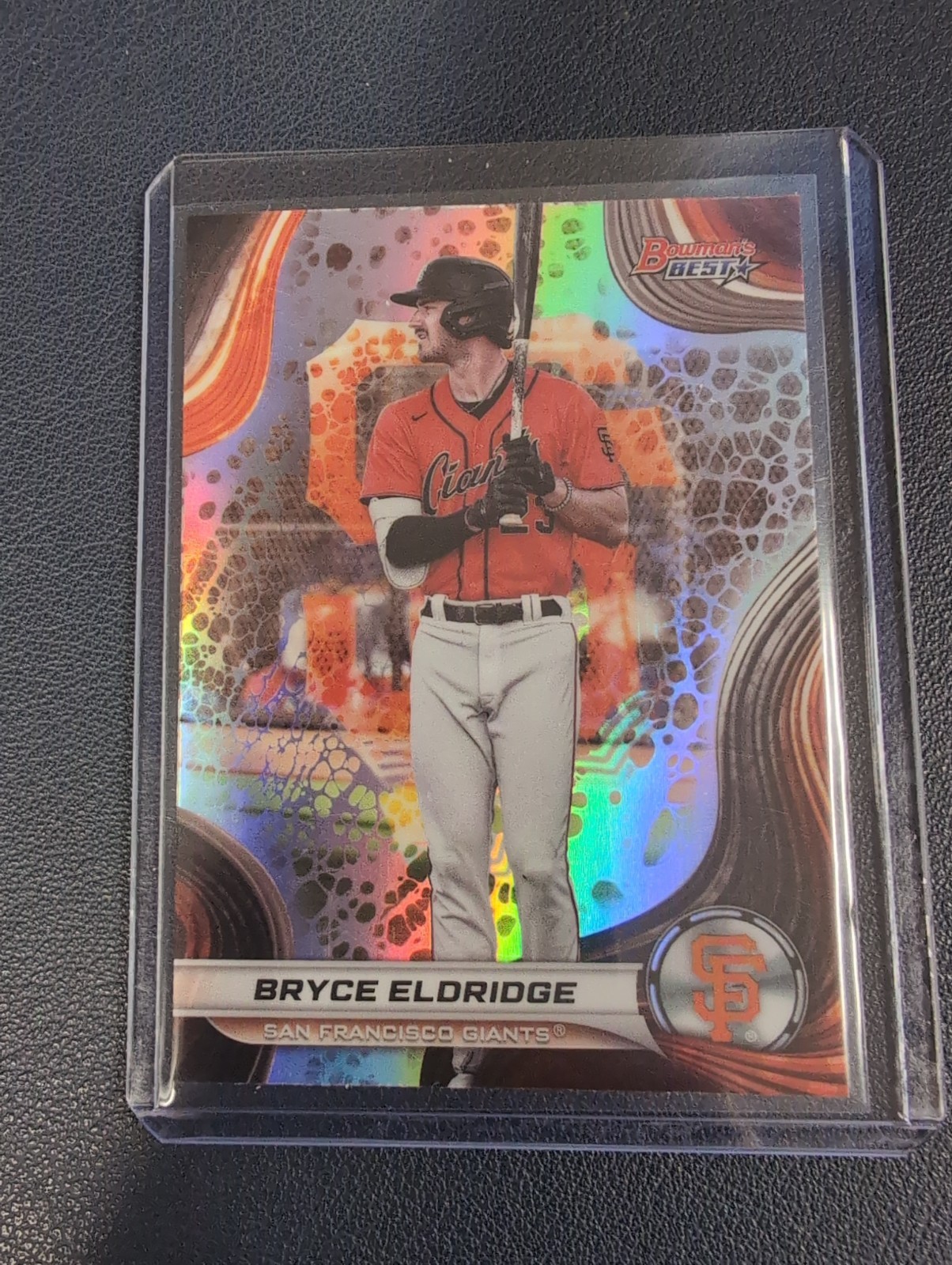 2024 Bowman's Best - #TP-20 Bryce Eldridge Refractor - Giants