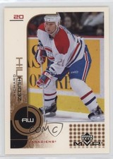 2002-03 Upper Deck MVP Richard Zednik #95 0f3j
