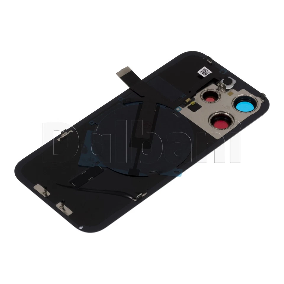 Gray Replacement Back Glass Housing Frame For iPhone 15 Pro Battery Cover - Image 2 of 4