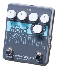 Pédale de processeur Electro-Harmonix Bass Mono Synth 3388 testée et fonction...