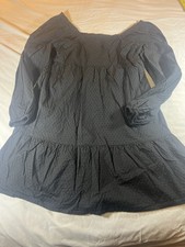 Women's Long Sleeve Mini A-Line Dress - Universal Thread Cottagecore M