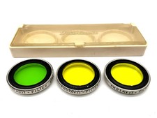 Photavit Farbfilter-Set Yellow 1 1/2, 21/2, Green 3 for Kodak, Agfa, , 24,5mm