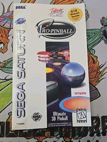 Pro Pinball Sega Saturn CIB With Registration Card Tested Free Shipping