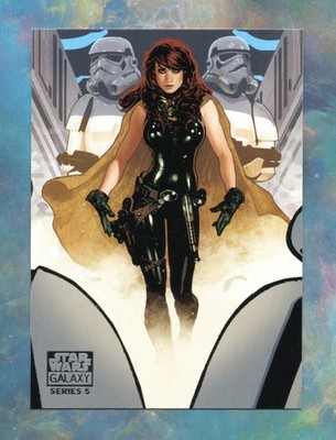 MARA JADE / 2010 Topps Star Wars Galaxy Series 5 BASE Trading Card #11