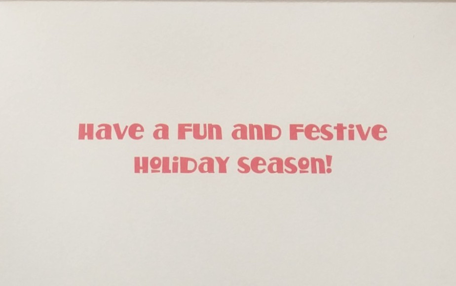 "Kooky Holiday (4) Leanin Tree Christmas, New Year Cards, New With (4) Envelopes