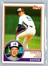 1983 Topps #629 Charlie Lea