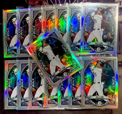 (15x) 2026 Bowman Chrome #BST-5 MAX CLARK BOWMAN STERLING LOT DETROIT TIGERS