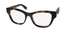 NEW ROBERTO CAVALLI VRC025 GLASSES FULL-RIM CAT EYE 02BV 50-18-135 PLASTIC BROWN