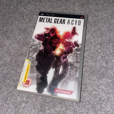 (Pa2) Metal Gear Solid: Acid - PSP Spiel mit Anleitung
