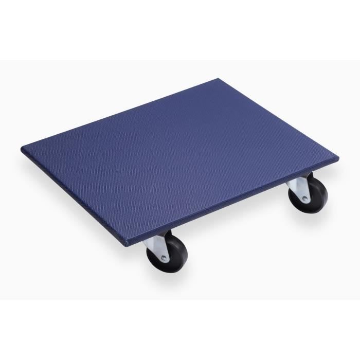 Plateau roulant MEISTER 400kg en bois renforcé et roues pivotantes fluides