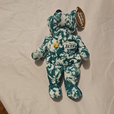 Salvino's Bammers New York Jets Namath 12 Plush Bear Beanbag 1998