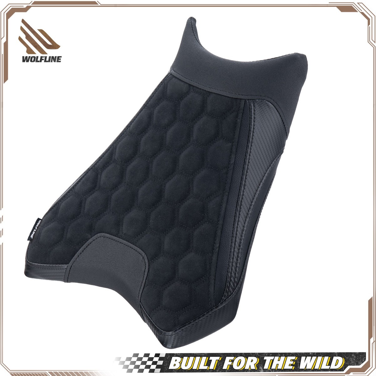 WOLFLINE Rider Seat for Kawasaki ZX-6R 2019-2026 Anti-Slip Comfort