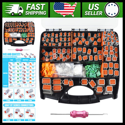 Deutsch Connector Kit 685 pcs Waterproof Automotive Electrical Connectors
