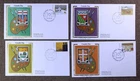 Canada 1984 Canada day paintings / Art set of 12 Colorano FDC
