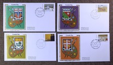 Canada 1984 Canada day paintings / Art set of 12 Colorano FDC