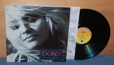 LP true at heart DORO Album Vertigo 1991 Vertigo OIS [Mint-] Top
