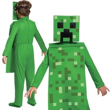 Disguise Minecraft Creeper Boys Jumpsuit Costume, Officially Licensed Minecra...